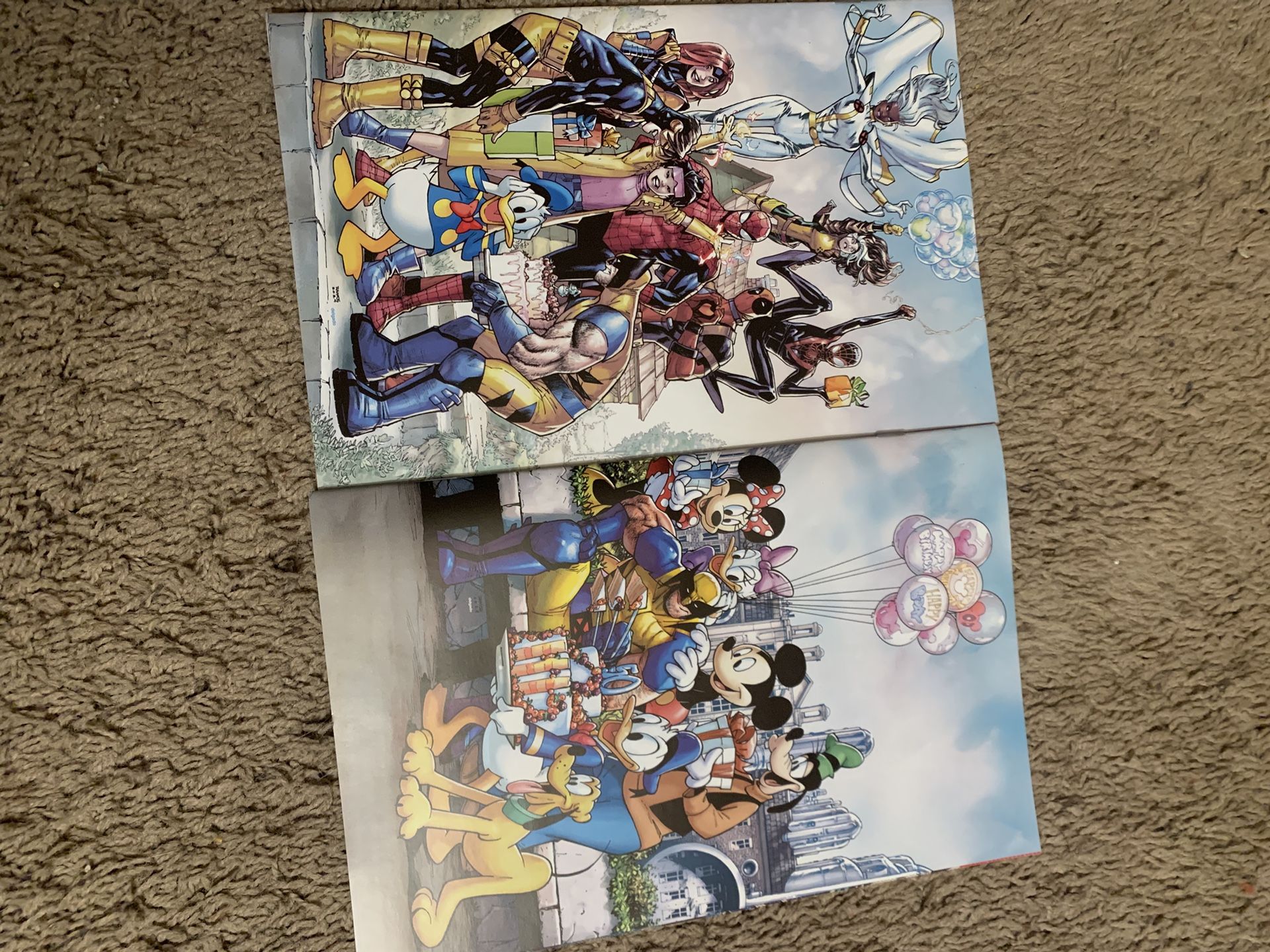D23 Disney/Marvels Wolverines And Donald’s Birthday Comics