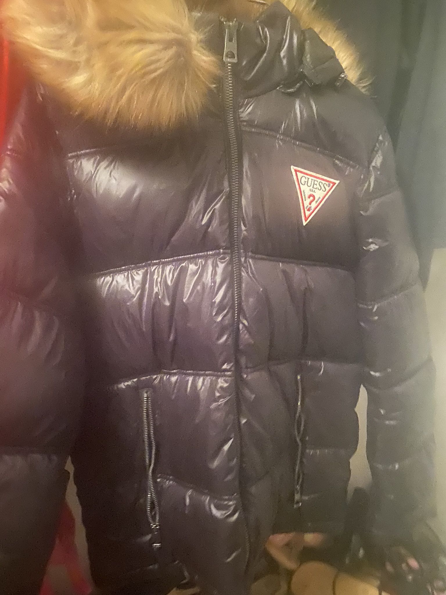 MEN SMALL GUESS COAT NEVER WORN $60