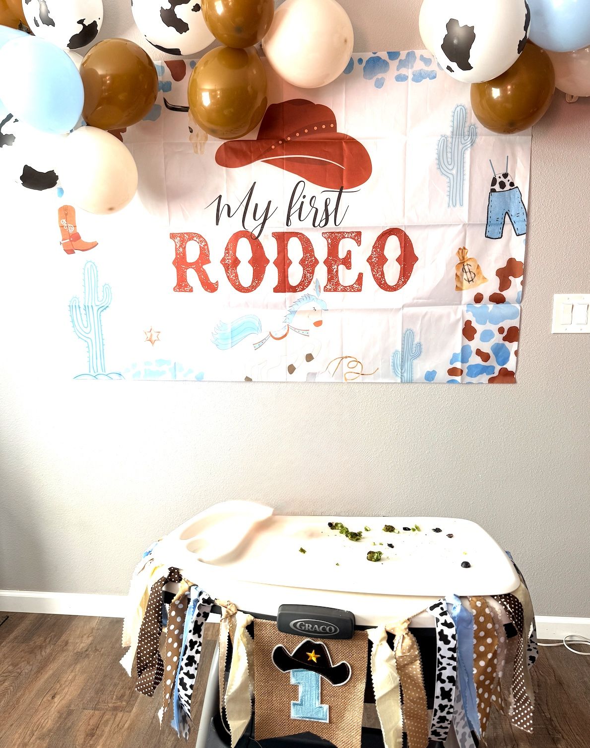 My First Rodeo Party Decor