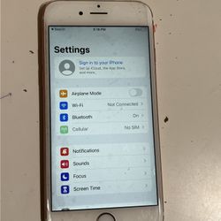 IPHONE 6S  , No iCloud 