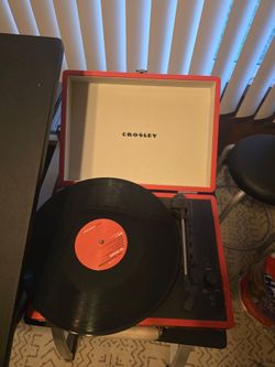 Crosley Cruiser portable record player.