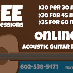 Online Acoustic Guitar Lessons 