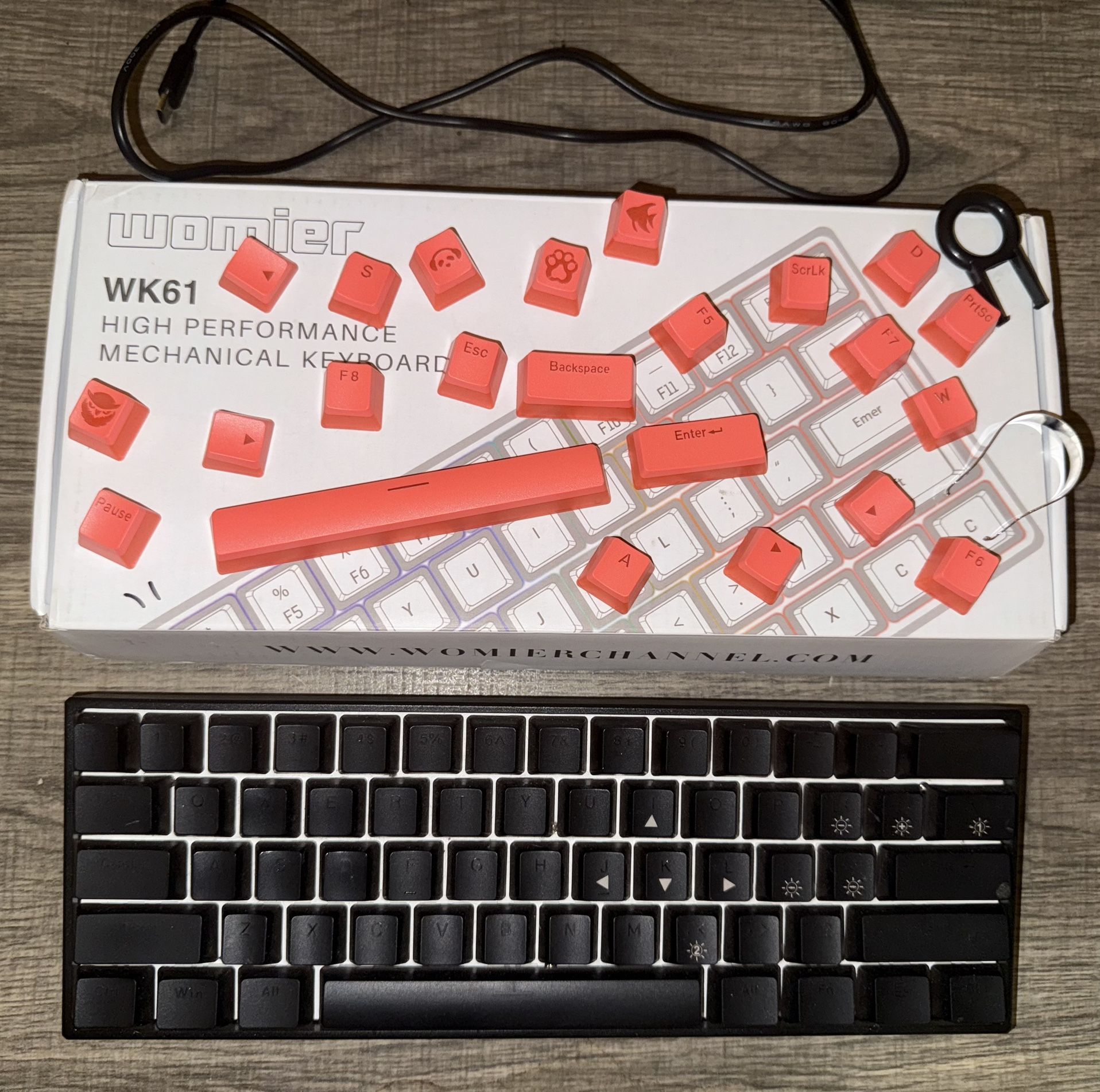 60% Percent RGB Wired Gaming Keyboard