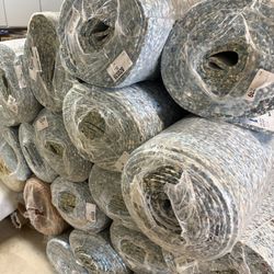 NEW 7/16” 8lb Carpet Pad With Moisture Barrier 