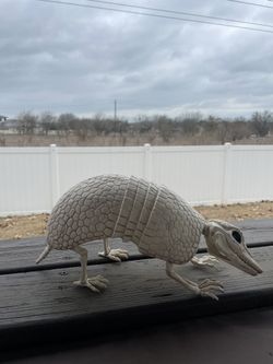 Plastic Armadillo Decor 