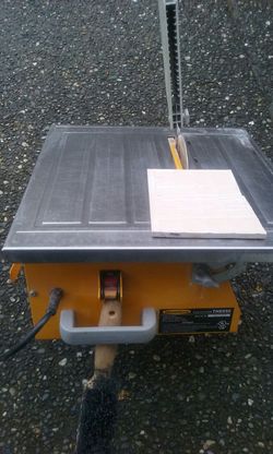 WORKFORCE Tile cutter. THD 550 for Sale in Marysville WA OfferUp