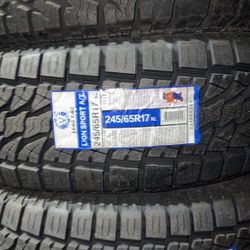 245/65/17 All Terrain Brand New Tires 