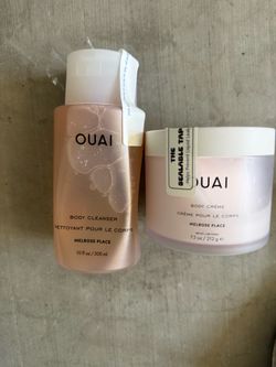 OUAI Melrose Place Body Cleanser & Body Crème Set