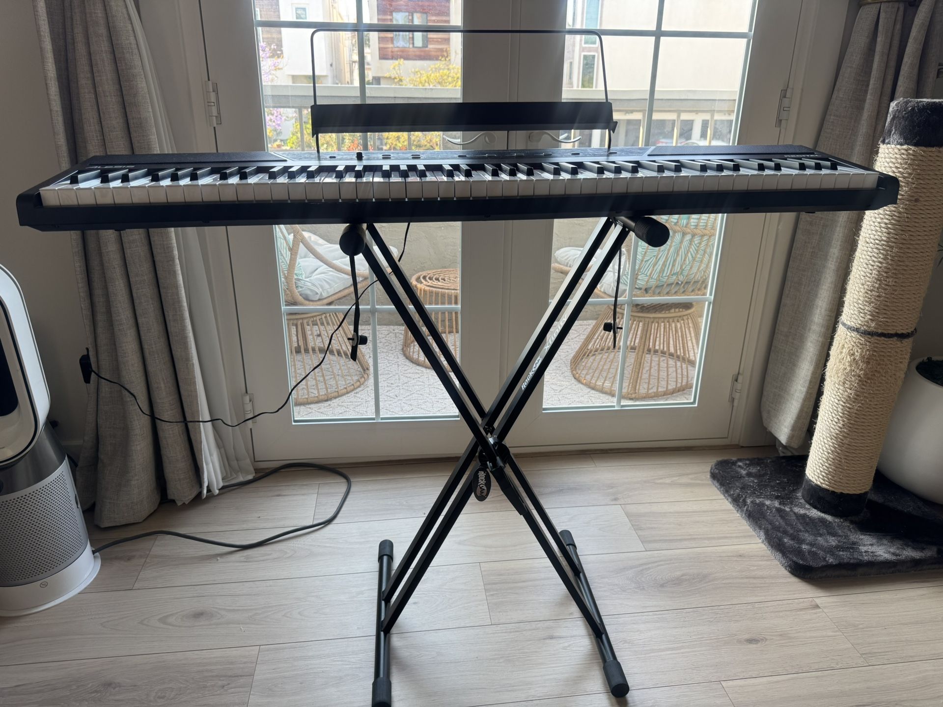 Alesis Recital - Full Size (88 Keys) Keyboard (50”) 