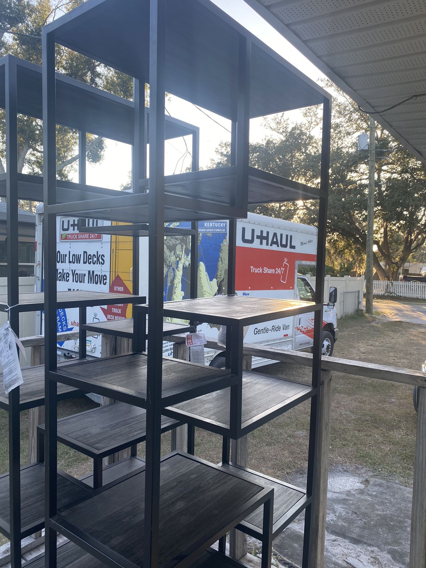 Beautiful Metal Shelves 