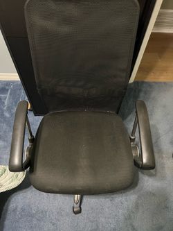 Pre owned Black office chair