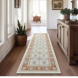 Runner Rug 2x8 Washable Hallway Rug -