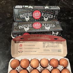 Fresh Brown Eggs 