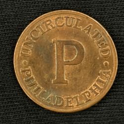 Uncirculated Philadelphia Coin