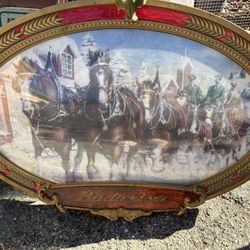 Vintage Budweiser Bar Sign