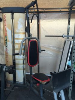 Weider pro 4950 weight system sale