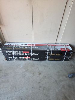 PITTSBURGH 2 Ton Capacity Underhoist Safety Stand