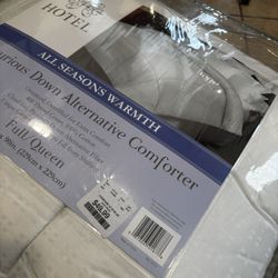 White Cozy Comforter