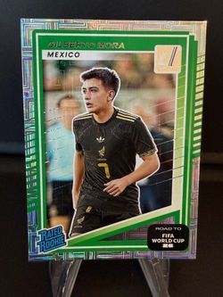 Gilberto Mora Panini Donruss Silver Prizm Mojo Rated Rookie