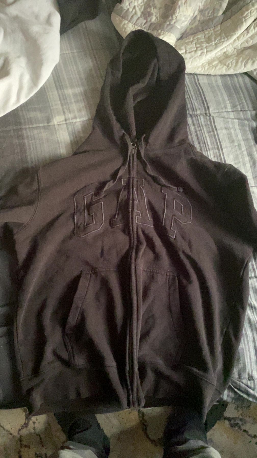 Black GAP Zip Up