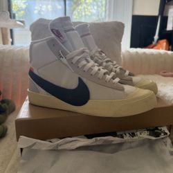 Off white Nike blazer ‘the ten’   Size 9.5 Men