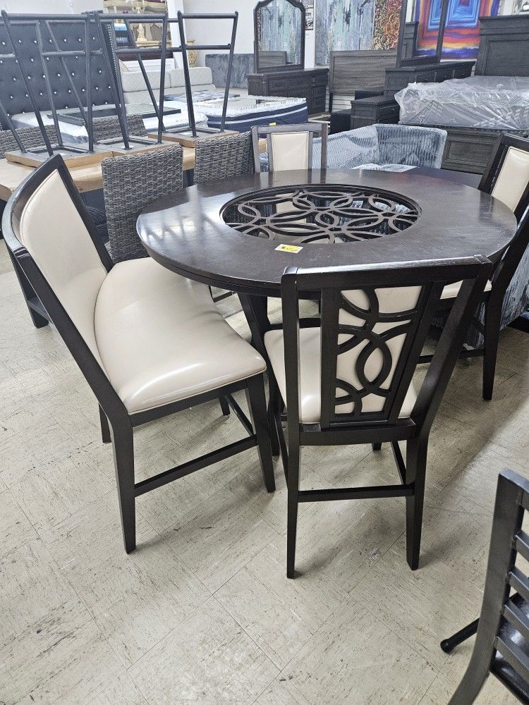 Counter Height Dining Table Set
