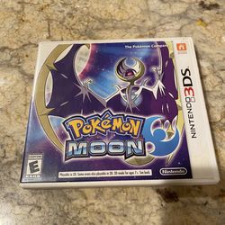 Pokemon Moon Nintendo 3Ds 