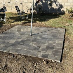 Pavers 120 Square Footage Total Area,