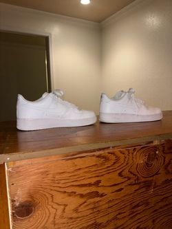 Nike Air Force 1 White— Size 12 WORN ONCE