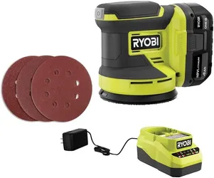 Ryobi 18V Cordless Random Orbit Sander Kit