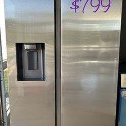 Samsung Side-By-Side Stainless Steel Refrigerator