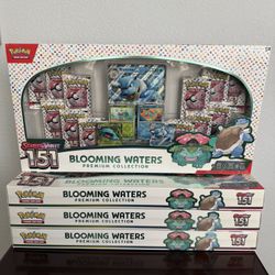 Pokemon 151 Blooming Waters Collection