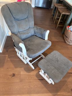 Rocker and ottoman