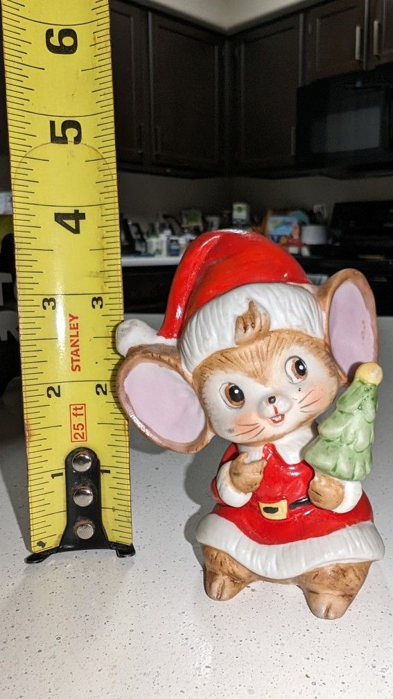 Vintage Christmas mouse