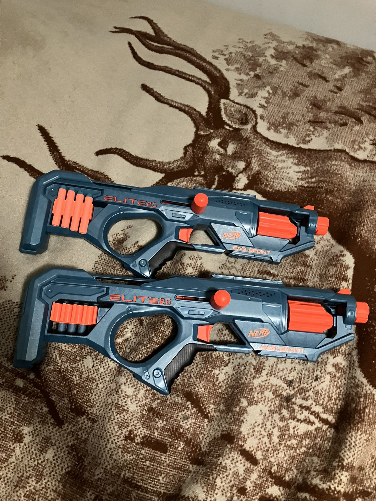 $10, 2 Nerf Elite Guns