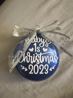 First Christmas Ornament