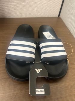 Adidas slippers size mens 12 NEW