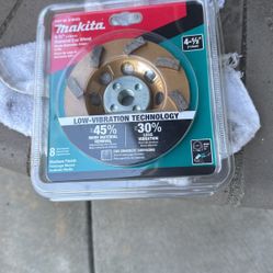 Makita Diamond Cup Wheel 4-1/2