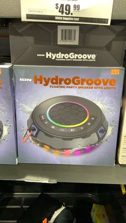 ION HydroGroove Floating Party Speaker with Lights $50