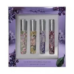 Ellen Tracy 4-piece Floral Fragrance Perfume Roll-on Gift Set