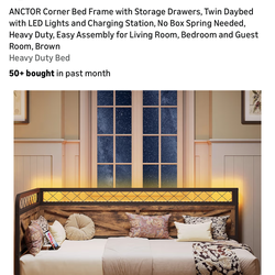 Twin Bed Frame  New in Box