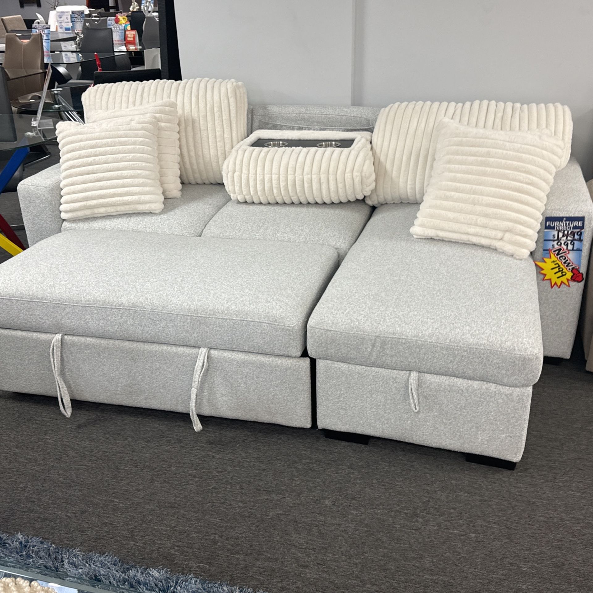 Blowout Sale‼️Sleeper Sofa Sectionals & Loungers All In Stock Amazing Deals Going On✅