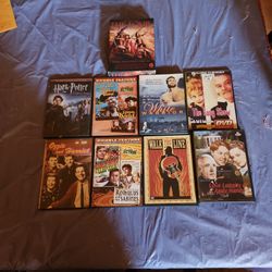9 CLASSIC DVDS.