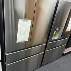 New Open Box And Factory Warranty LG Stainless Steel 4 Door Refrigerator 