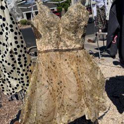 Beautiful Rose Gold Dress 