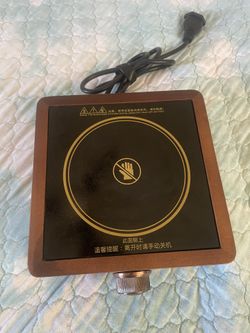 Portable Stove Flattop Hot Plate Tea Kettle Heater