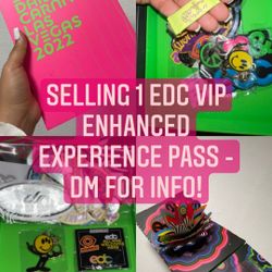 1 EDC LAS VEGAS 2022 VIP Ticket 
