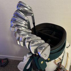 Miura MB-101 Irons And KG2.0 Wedges Set 3-PW 52 And 56 And HB 12 Bounce 60 Degree 