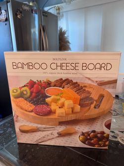 Bamboo Cheese Board