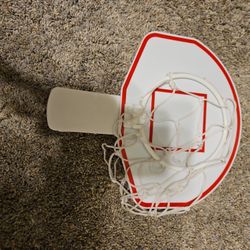 Mini basketball hoop